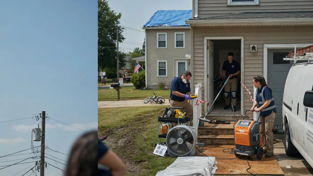 Water Damage Repair in La Moille, IL near me